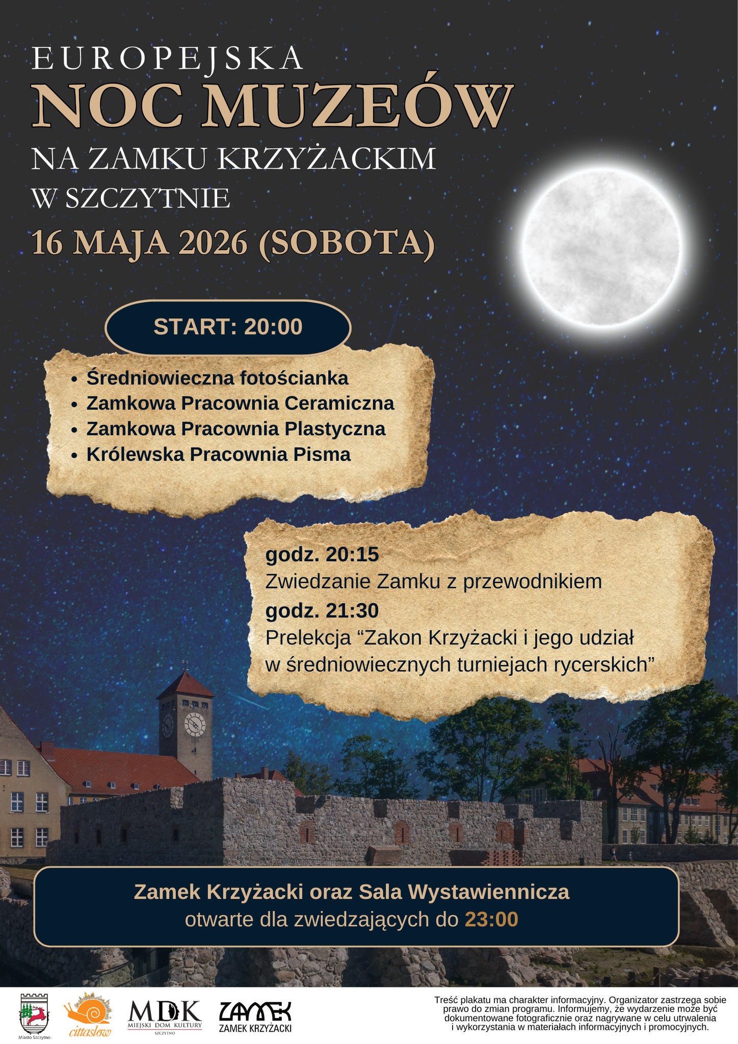 plakat noc muzeów
