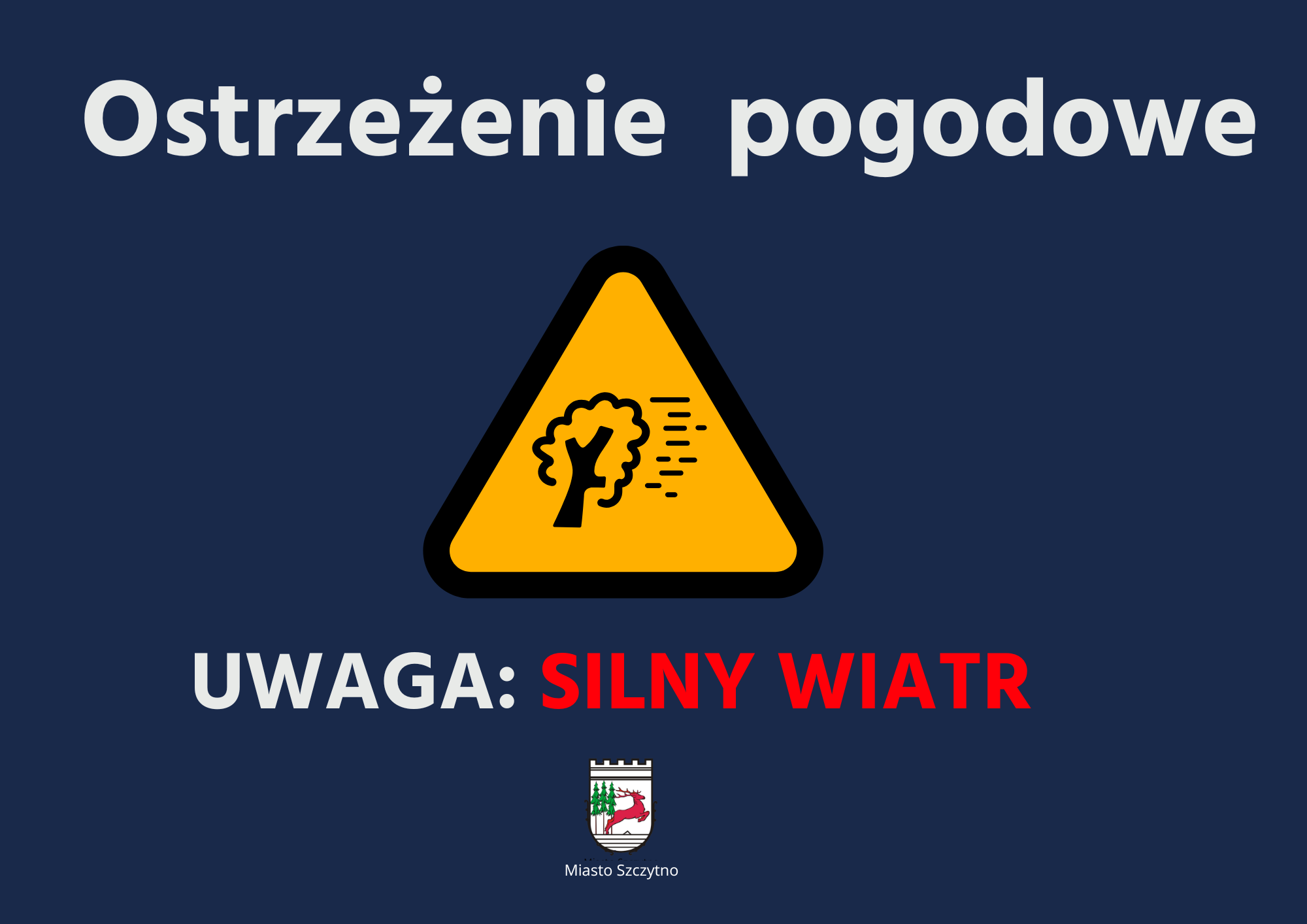 ostrzeżenie pogodowe 